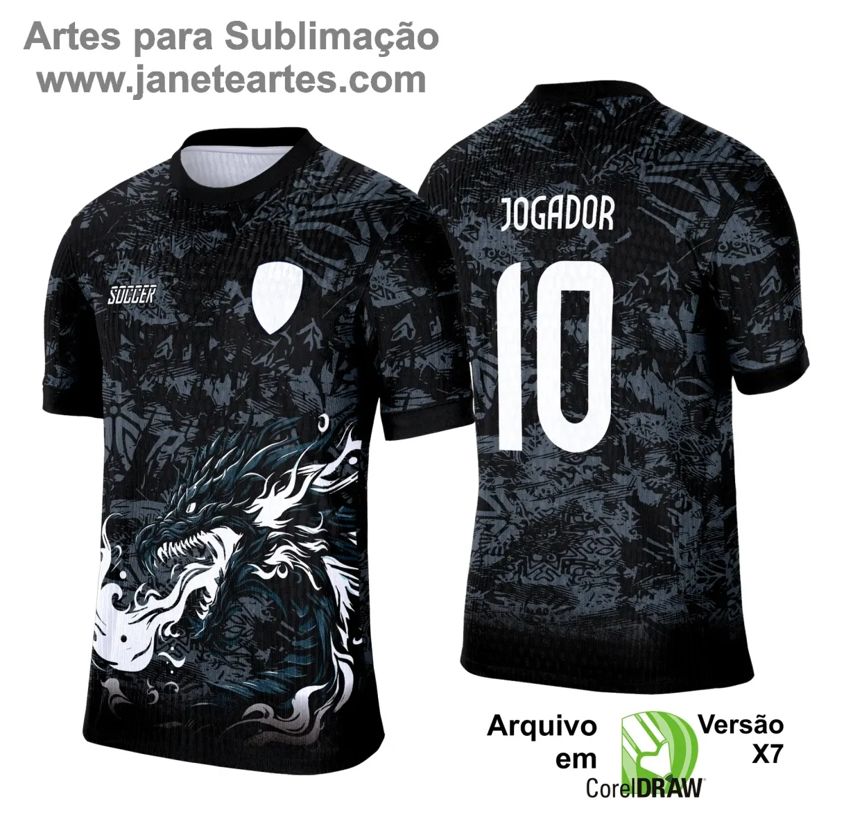 Camiseta Interclasse Dragão Fogo 2025 – Vetor Pronto Camiseta Interclasse Dragão Fogo 2025 – Vetor Pronto