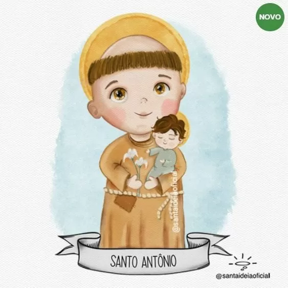 Aquarela Digital – Santo Antônio – Santa Ideia