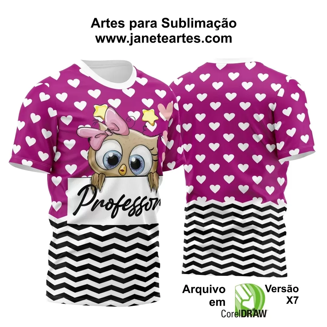 Arte Camisa Personalizada Educadores