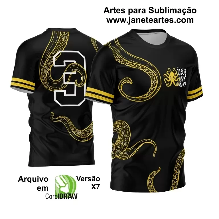 Arte Vetor Estampa Camisa Terceirão 2024 Modelo 05