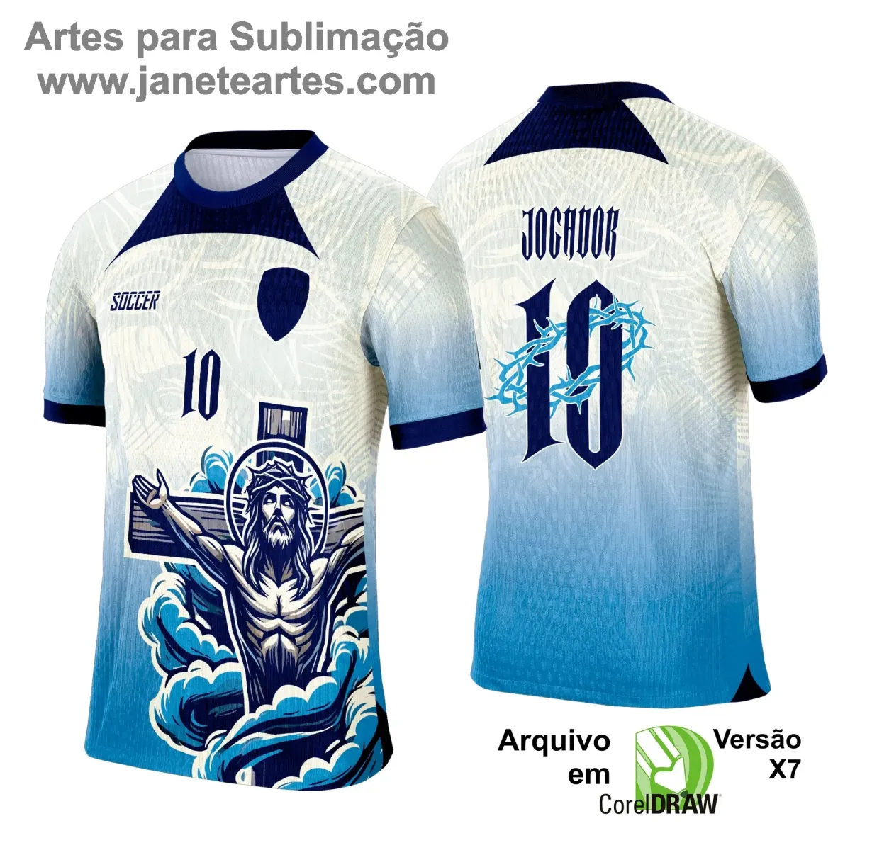 Camiseta Interclasse Jesus Cristo – Arte Vetor para Estampa 2025 Camiseta Interclasse Jesus Cristo – Arte Vetor para Estampa 2025