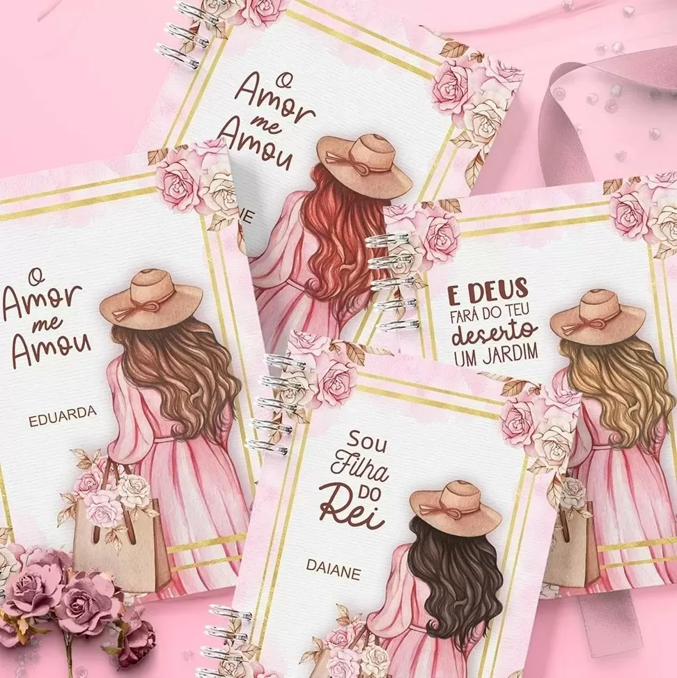 Kit Cadernos e Marca Páginas Coleção Mulher Virtuosa (Bicho Papel)