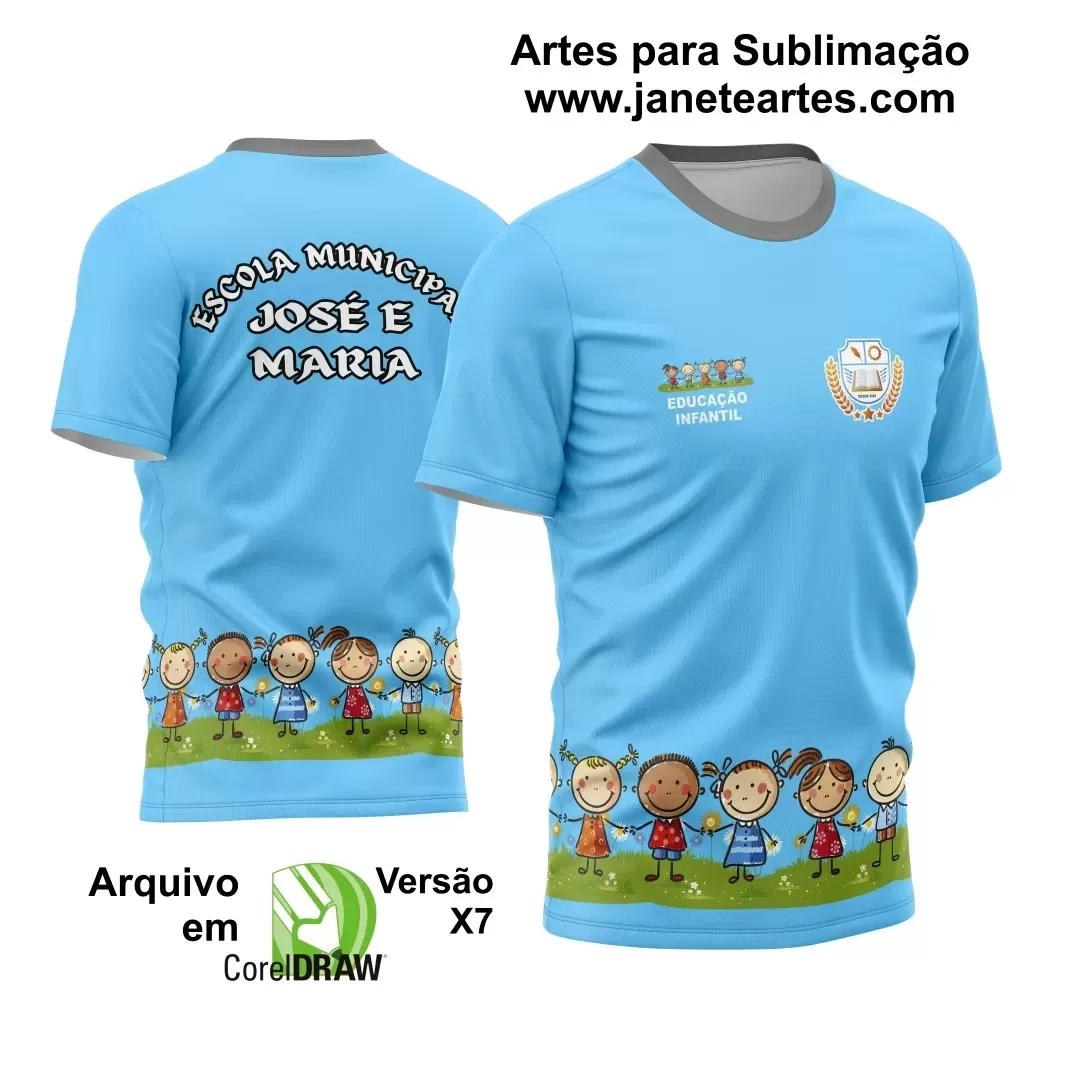 Template Camisa Professora - Professor 2024