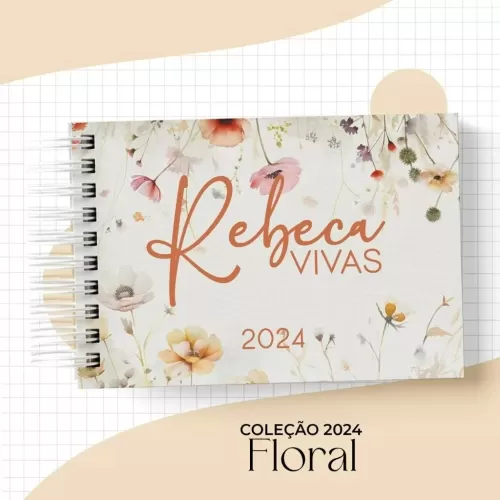 3 Kits Capas Florais- A5 Vertical | A6 Horizontal – Coleção 2024 (MS)