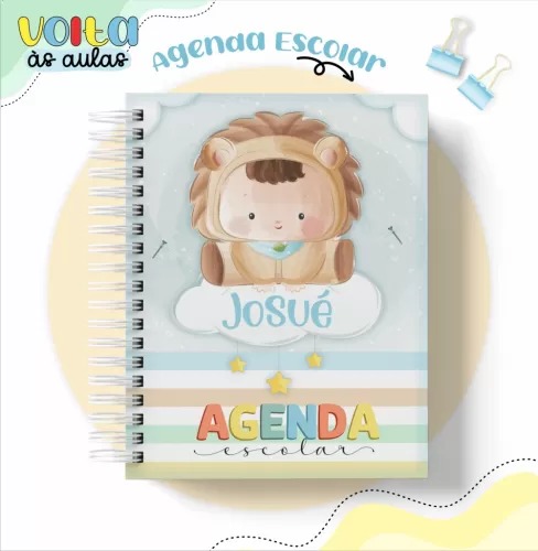 Agendas Escolares Baby – Volta às Aulas 2024 (Lina Criativa)