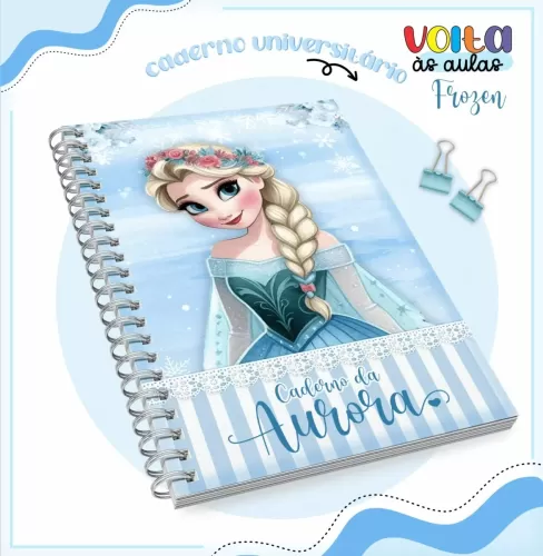 Arquivo Digital – Meninas | Frozen – Volta às Aulas 2024 – Lina Criativa