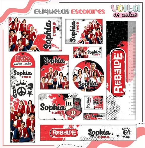 Arquivo Digital – Meninas | Rebelde – Volta às Aulas 2024 – Lina Criativa