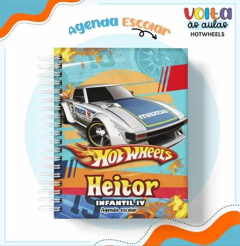 Arquivo Digital – Meninos | Hot Wheels – Volta às Aulas 2024 – Lina Criativa