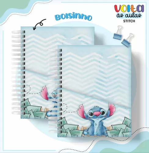 Arquivo Digital – Meninos | Stitch – Volta Às Aulas 2024 – Lina Criativa