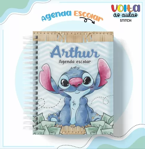 Arquivo Digital – Meninos | Stitch – Volta Às Aulas 2024 – Lina Criativa