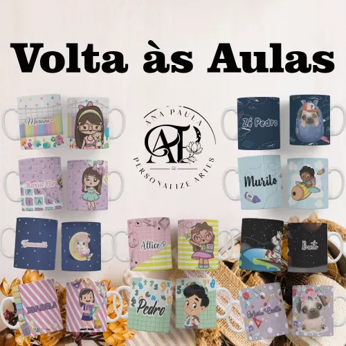Arte Para Caneca – Volta Às Aulas – Personalize Artes Arte Para Caneca – Volta Às Aulas – Personalize Artes