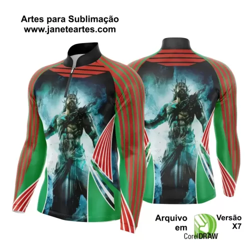 Arte Vetor Camisa Pesca Esportiva