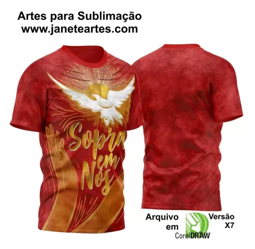 Arte Vetor Camisa Religião - Crisma