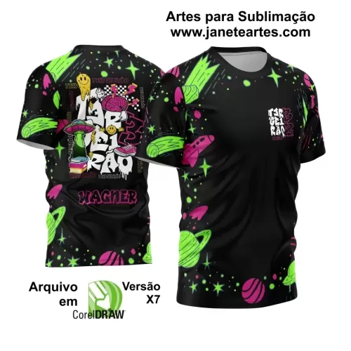 Arte Vetor Camisa Terceirão 2024 Alien | Modelo 03