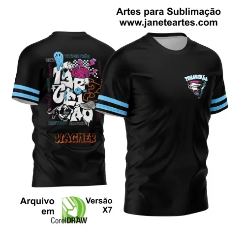 Arte Vetor Camisa Terceirão 2024 Furacão com Pantera