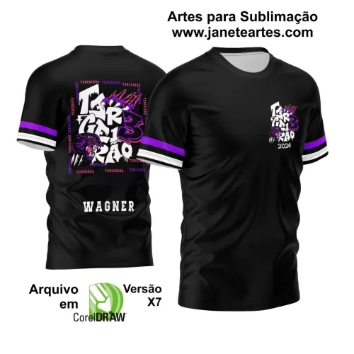 Arte Vetor Camisa Terceirão 2024 Pantera Negra