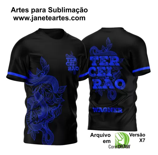 Arte Vetor Camisa Terceirão Cobra 2024