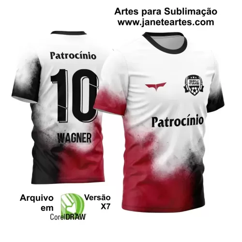 Arte Vetor - Camisa de Time Amador 2024 - Futebol Arte Vetor - Camisa de Time Amador 2024 - Futebol