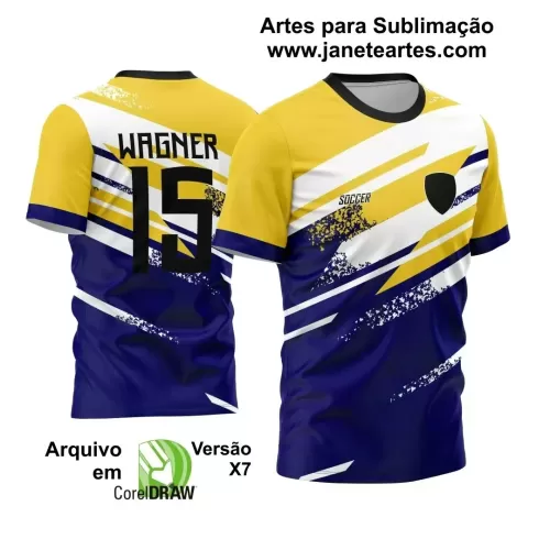 Arte Vetor - Camisa de Time Amador 2024 - Futebol