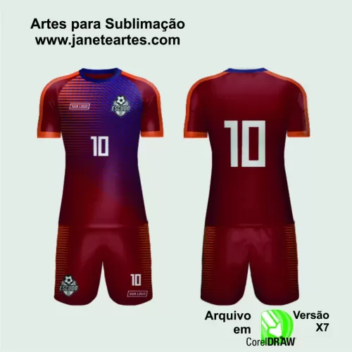 Arte Vetor - Camisa de Time Amador 2024 - Futebol