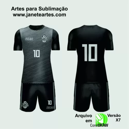 Arte Vetor - Camisa de Time Amador 2024 - Futebol