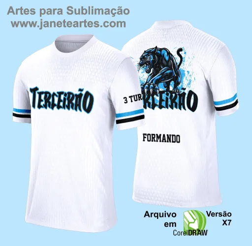 Arte Vetor Camiseta - Terceirão Pantera 2025 – Formandos 3º Ano 2025 Arte Vetor Camiseta - Terceirão Pantera 2025 – Formandos 3º Ano 2025