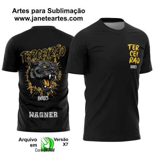 Arte Vetor Camiseta - Terceirão Pantera 2025 – Formandos 3º Ano 2025 Arte Vetor Camiseta - Terceirão Pantera 2025 – Formandos 3º Ano 2025