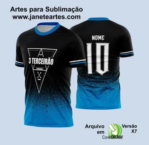 Arte Vetor Estampa Camisa Terceirão 2024 