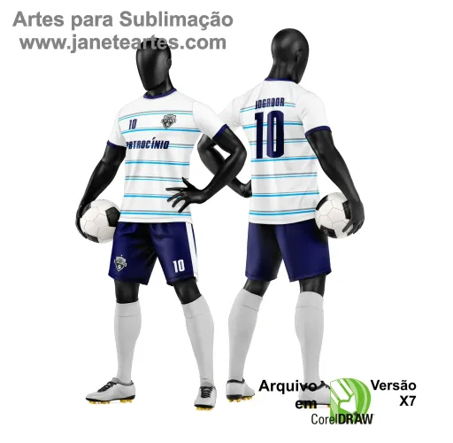 Arte Vetor para Camiseta e Short de Time Amador Arte Vetor para Camiseta e Short de Time Amador