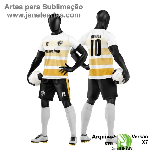 Arte Vetor para Camiseta e Short de Time Amador Arte Vetor para Camiseta e Short de Time Amador