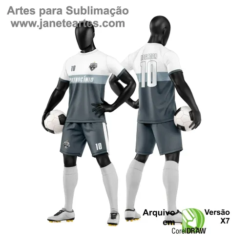 Arte Vetor para Camiseta e Short de Time Amador Arte Vetor para Camiseta e Short de Time Amador