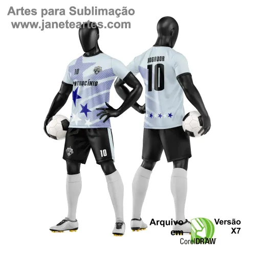 Arte Vetor para Camiseta e Short de Time Amador Arte Vetor para Camiseta e Short de Time Amador