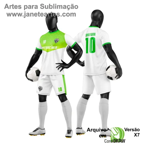 Arte Vetor para Camiseta e Short de Time Amador Arte Vetor para Camiseta e Short de Time Amador