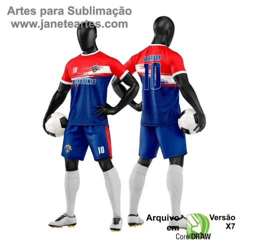 Arte Vetor para Camiseta e Short de Time Amador Arte Vetor para Camiseta e Short de Time Amador