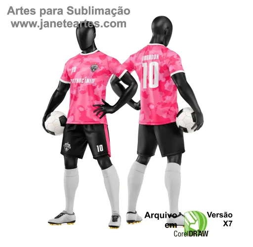 Arte Vetor para Camiseta e Short de Time Amador Arte Vetor para Camiseta e Short de Time Amador