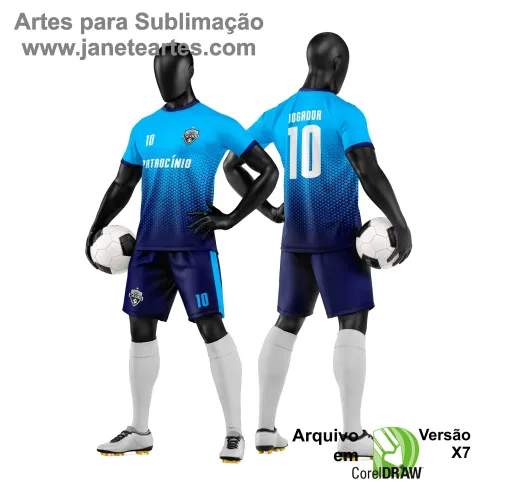 Arte Vetor para Camiseta e Short de Time Amador Arte Vetor para Camiseta e Short de Time Amador