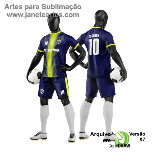 Arte Vetor para Camiseta e Short de Time Amador Arte Vetor para Camiseta e Short de Time Amador