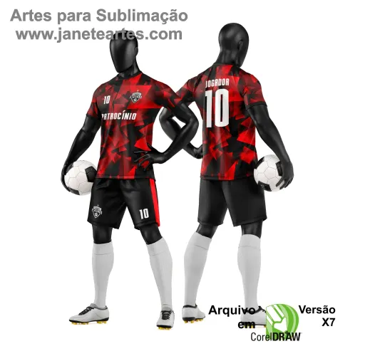 Arte Vetor para Camiseta e Short de Time Amador Arte Vetor para Camiseta e Short de Time Amador