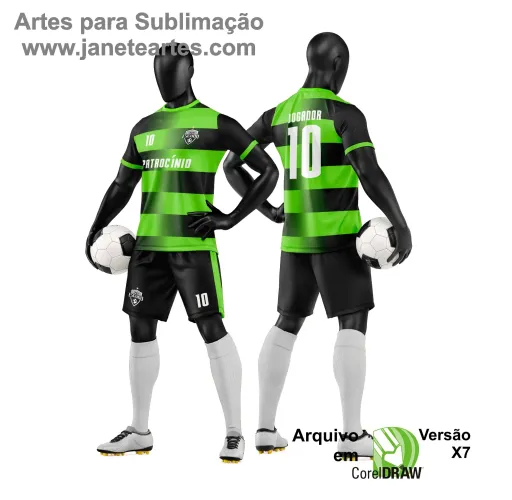 Arte Vetor para Camiseta e Short de Time Amador Arte Vetor para Camiseta e Short de Time Amador