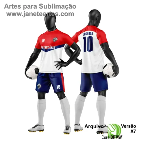 Arte Vetor para Camiseta e Short de Time Amador Arte Vetor para Camiseta e Short de Time Amador