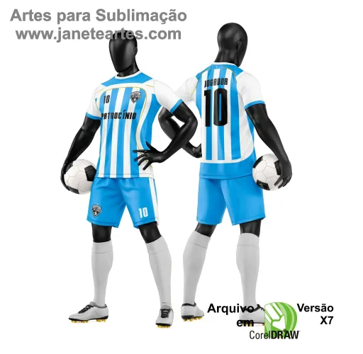 Arte Vetor para Camiseta e Short de Time Amador Arte Vetor para Camiseta e Short de Time Amador