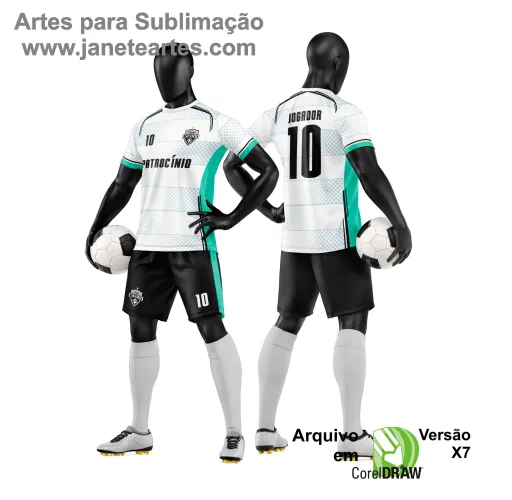 Arte Vetor para Camiseta e Short de Time Amador Arte Vetor para Camiseta e Short de Time Amador