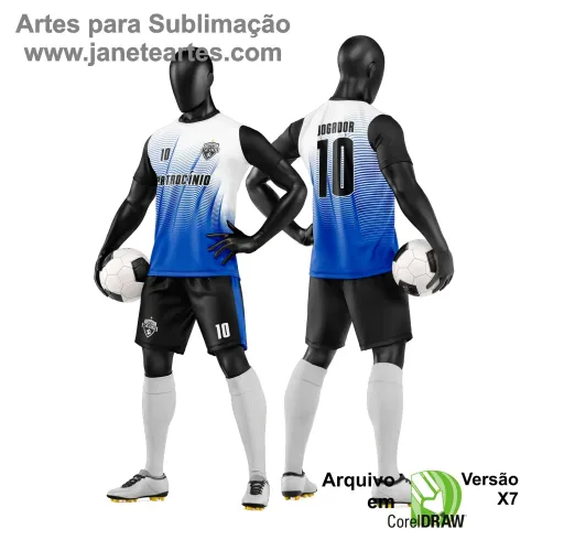 Arte Vetor para Camiseta e Short de Time Amador Arte Vetor para Camiseta e Short de Time Amador