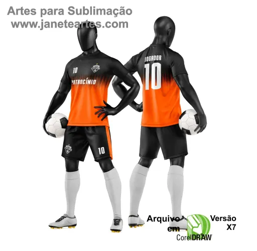 Arte Vetor para Camiseta e Short de Time Amador Arte Vetor para Camiseta e Short de Time Amador