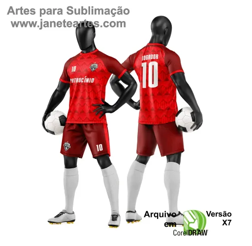Arte Vetor para Camiseta e Short de Time Amador Arte Vetor para Camiseta e Short de Time Amador