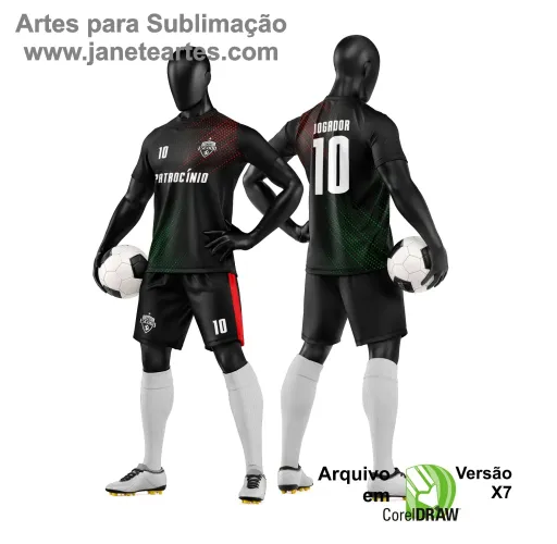 Arte Vetor para Camiseta e Short de Time Amador Arte Vetor para Camiseta e Short de Time Amador