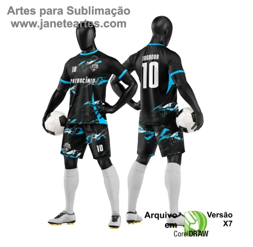 Arte Vetor para Camiseta e Short de Time Amador Arte Vetor para Camiseta e Short de Time Amador