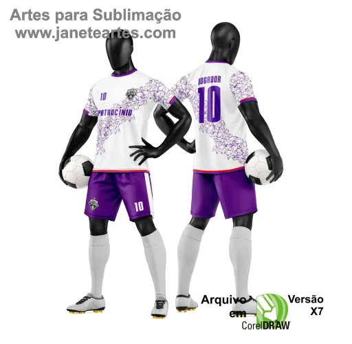 Arte Vetor para Camiseta e Short de Time Amador Arte Vetor para Camiseta e Short de Time Amador