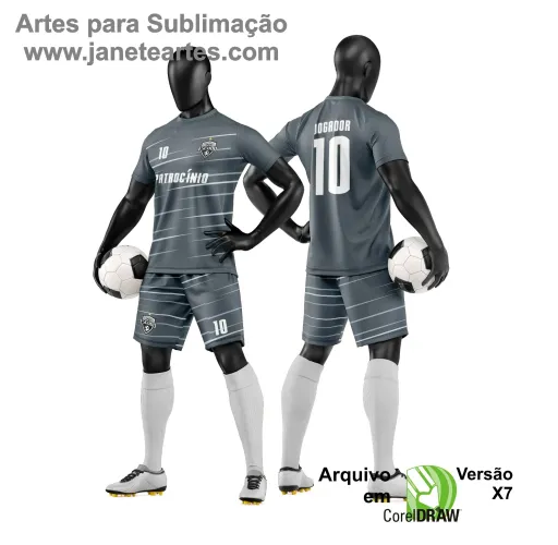 Arte Vetor para Camiseta e Short de Time Amador Arte Vetor para Camiseta e Short de Time Amador