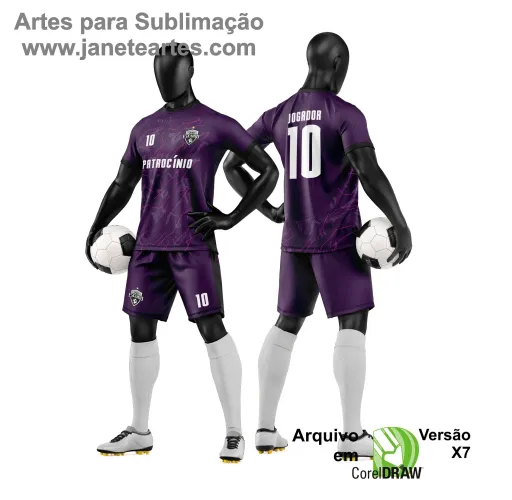 Arte Vetor para Camiseta e Short de Time Amador Arte Vetor para Camiseta e Short de Time Amador